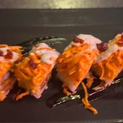 Soji Modern Asian - Hot Boy Roll ( do not know what's in it ) delicious