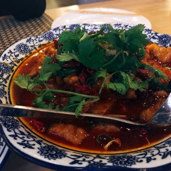 District Kitchen - Boiled Pork in Chili Sauce - Chinese Near Me - Malden, Massachusetts