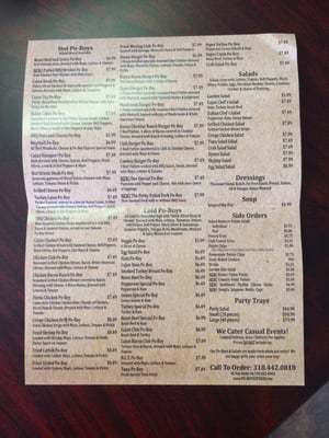 Menu photo 5 Po-Boy Express - Pineville Pineville, LA Menu photo 5 Po-Boy Express - Pineville Pineville, LA