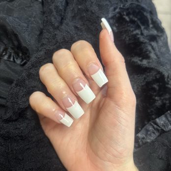 MODERN Nails & Spa - Full set French tip acrylics - Nail Salons Near Me - Woodland, California MODERN Nails & Spa - Full set French tip acrylics - Nail Salons Near Me - Woodland, California