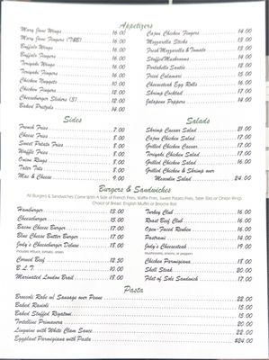 Menu photo 1 Jody’s Club Forest Staten Island, NY