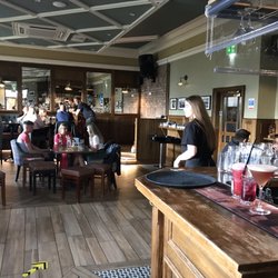 Rocking Chair - Cool inside pub area. Spacious.