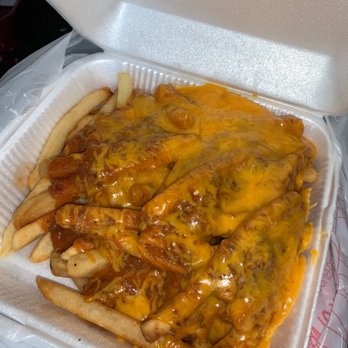 Jack's Junior - Large Chili & Cheese Fries ($5.49) - Burgers Near Me - Moreno Valley, California Jack's Junior - Large Chili & Cheese Fries ($5.49) - Burgers Near Me - Moreno Valley, California