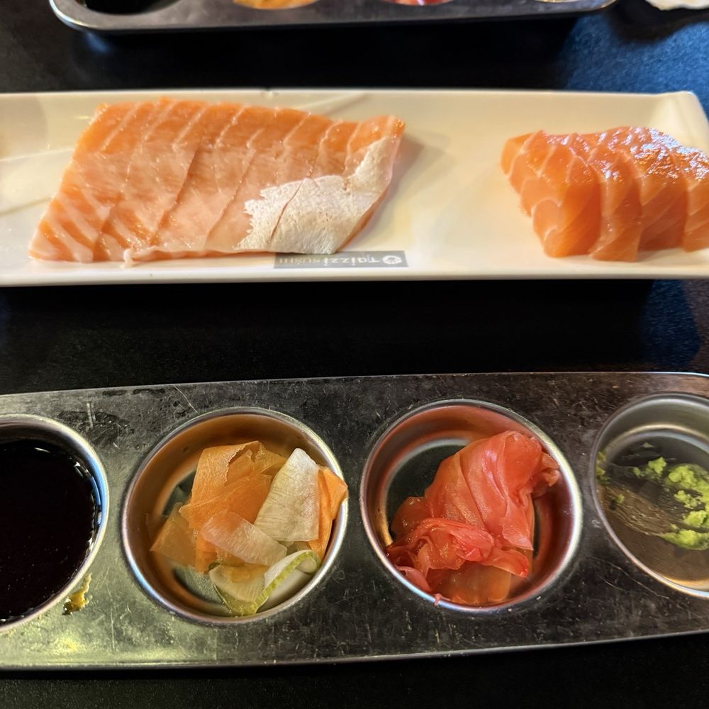 Sashimi, sushi