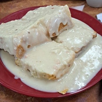 Irene's Burger's Cafe - Side dish, 2 biscuits and gravy, humongous! - Burgers Near Me - Palmdale, California