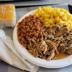 Time-Out Restaurant - BBQ pork dinner