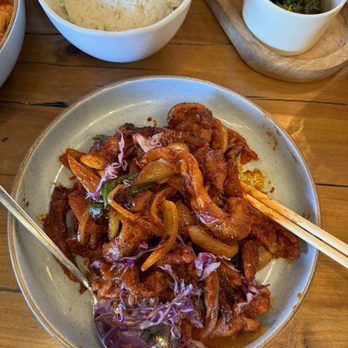 Step Korean Bistro - Spicy Pork - Korean Near Me - Sparks, Nevada Step Korean Bistro - Spicy Pork - Korean Near Me - Sparks, Nevada