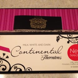 Thorntons - The helpful lady suggested this box of delicious treats! They were fantastic!