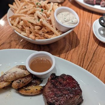 STK Steakhouse - 7 oz with side order of fries - Steakhouses Near Me - Toronto, Ontario