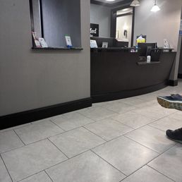 Lobby so small