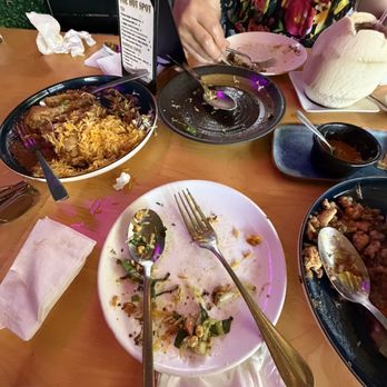 Aung MayLiKa - Burmese Style Chicken Biryani, Chicken Lettuce Wrap, Palatha, Tea Leaf Salad - Burmese Near Me - Benicia, California