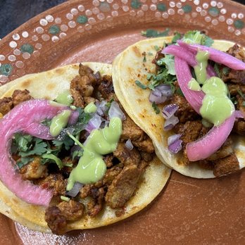 Made in Mexico Market - Adobada Tacos Just fantastic! Wonderful quality ingredients, really good seasoning, fresh and huge variety of condiments. - Food Stands Near Me - Silverdale, Washington Made in Mexico Market - Adobada Tacos Just fantastic! Wonderful quality ingredients, really good seasoning, fresh and huge variety of condiments. - Food Stands Near Me - Silverdale, Washington