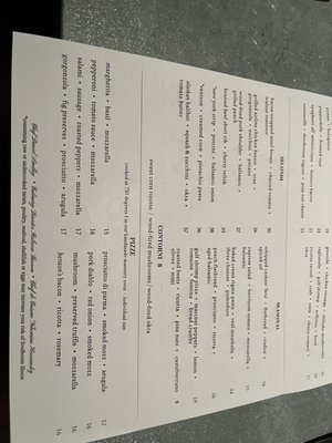 Menu photo 6 Alleia Chattanooga, TN