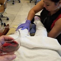 And you get wine! And you get wine!