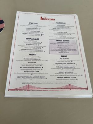 Menu photo 1 The Backyard Mackinac Island, MI Menu photo 1 The Backyard Mackinac Island, MI