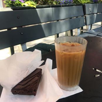 Alliance Bakery & Cafe - Iced coffee and brownie - Bakeries Near Me - Chicago, Illinois Alliance Bakery & Cafe - Iced coffee and brownie - Bakeries Near Me - Chicago, Illinois