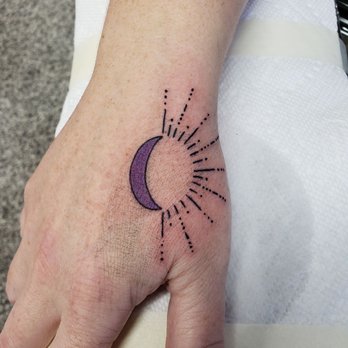 Fine Tattoo Work - The sun and moon will always rise and set...tomorrow is a new day ;-) - Tattoo Near Me - Orange, California
