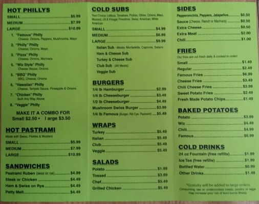 Menu photo 4 Famous Philly's Fort Mohave, AZ Menu photo 4 Famous Philly's Fort Mohave, AZ