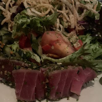 BJ's Restaurant & Brewhouse - Seared Ahi Tuna Salad - New American Near Me - Shenandoah, Texas BJ's Restaurant & Brewhouse - Seared Ahi Tuna Salad - New American Near Me - Shenandoah, Texas