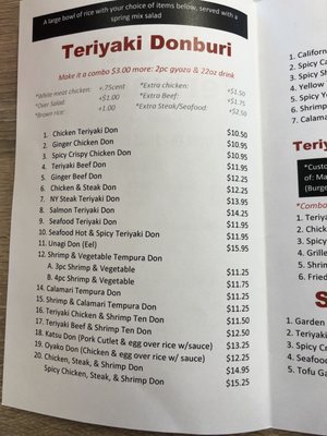 Menu photo 8 Teriyaki Don Fresno, CA Menu photo 8 Teriyaki Don Fresno, CA