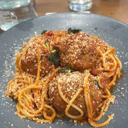 Spaghetti and Meatballs