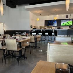 Sushi at the Park - Part of indoor seating area, Oct 2026.