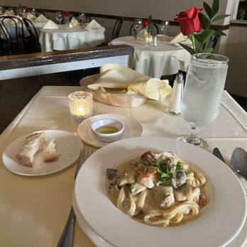 Lex Restaurant - Fettuccini Ala Toscana 9/10. The sauce combo with the mushrooms and sun dried tomatoes....delish!!! - Italian Near Me - New York, New York Lex Restaurant - Fettuccini Ala Toscana 9/10. The sauce combo with the mushrooms and sun dried tomatoes....delish!!! - Italian Near Me - New York, New York