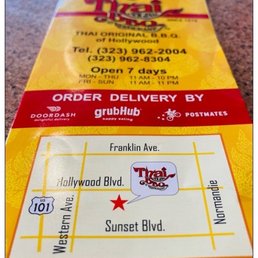 Welcome to Thai Original BBQ. #HollywoodLA #SunsetBlvd Welcome to Thai Original BBQ. #HollywoodLA #SunsetBlvd