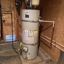 Divide Plumbing - The installed new water heater!