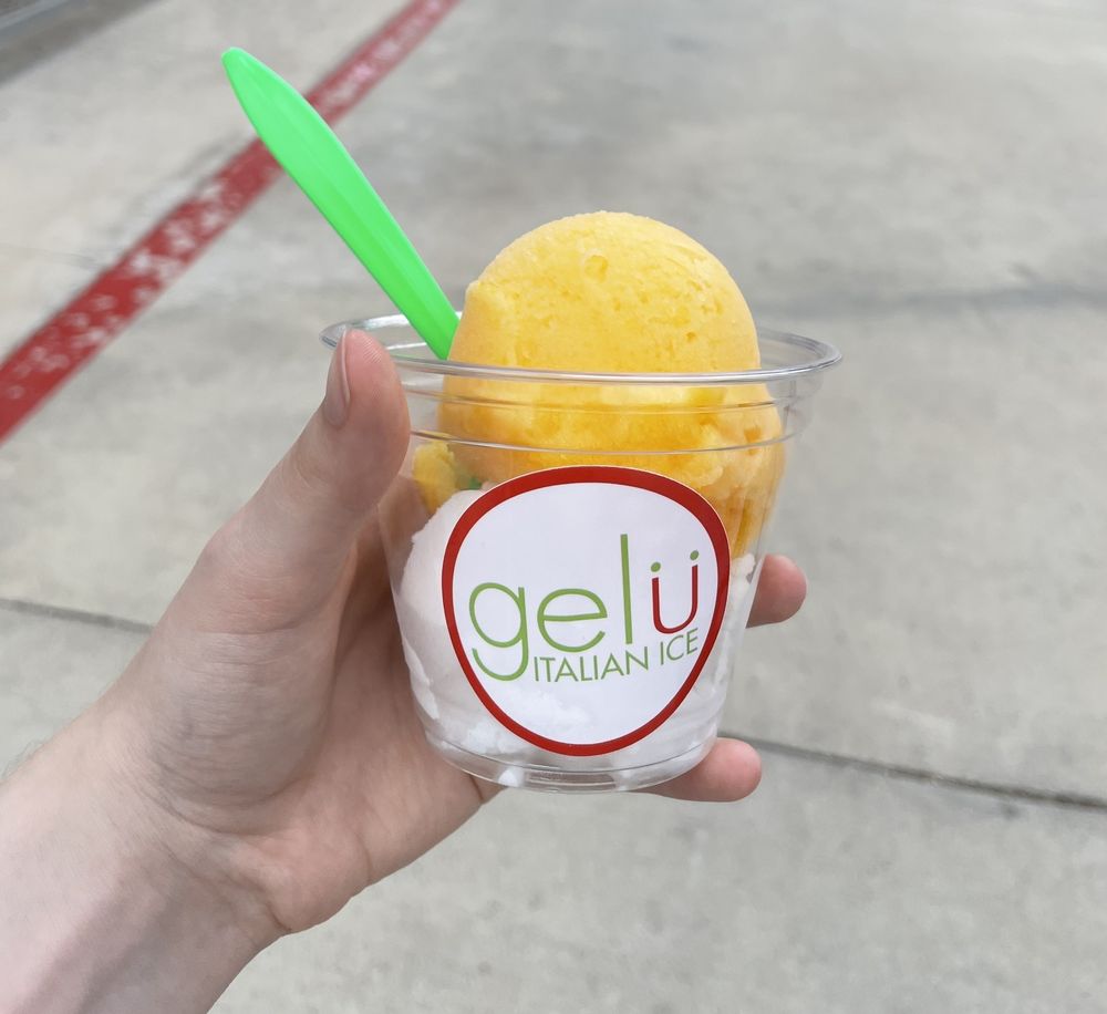Gelu Italian Ice - Austin Logo