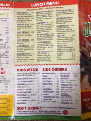 Menu photo 1 Taqueria Jalisco Douglasville, GA Menu photo 1 Taqueria Jalisco Douglasville, GA