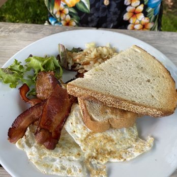 The Greenery Cafe - Eggs bacon white toast? - Breakfast & Brunch Near Me - Ogunquit, Maine