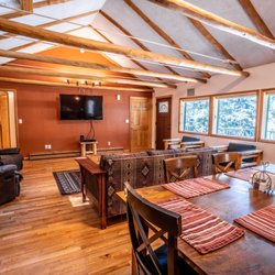 Colorado Bear Creek Cabins - Interior of Log Home