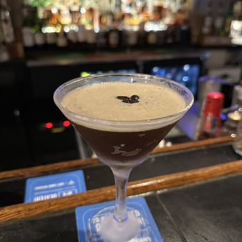 Malibu Grill - Espresso Martini with a frosty glass... game changer! - New American Near Me - Bloomington, Indiana