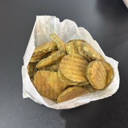 Burning Bridges - Gluten free fried pickles