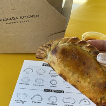 Empanada Kitchen - Spicy Beef Empanada - Argentine Near Me - San Diego, California Empanada Kitchen - Spicy Beef Empanada - Argentine Near Me - San Diego, California