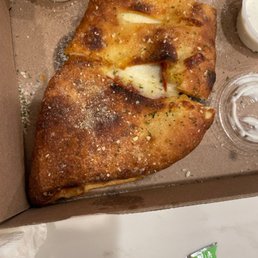 a slice of cheese pizza