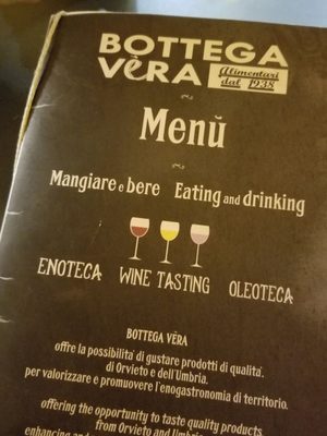 Menu photo 1 Bottega Vera Roma, TR