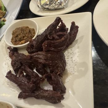 Bai Plu Thai & Sushi - Beef Jerky was delicious we have order more yum - Sushi Bars Near Me - Long Beach, California Bai Plu Thai & Sushi - Beef Jerky was delicious we have order more yum - Sushi Bars Near Me - Long Beach, California