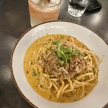 NEP Cafe - Irvine - Lime Margarita and Salted Egg Yolk Pasta with Crab - Breakfast & Brunch Near Me - Irvine, California NEP Cafe - Irvine - Lime Margarita and Salted Egg Yolk Pasta with Crab - Breakfast & Brunch Near Me - Irvine, California
