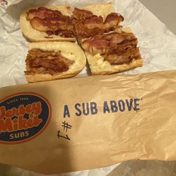 Jersey Mike's Subs - White bread, mayo, and bacon. #1 BLT - Fast Food Near Me - Portland, Maine Jersey Mike's Subs - White bread, mayo, and bacon. #1 BLT - Fast Food Near Me - Portland, Maine