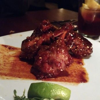 Seasons 52 - Duck wing "lollipops" - New American Near Me - Princeton, New Jersey