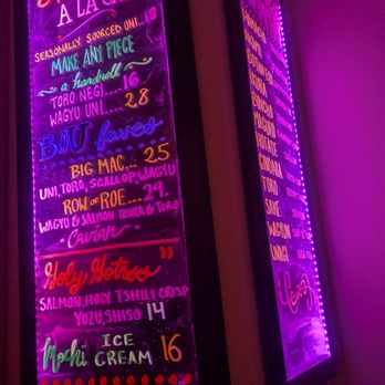 Sushi by Bou - Hoboken NJ @ W Hotel - Menus - Sushi Bars Near Me - Hoboken, New Jersey