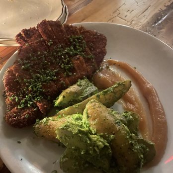 The Dapper Goose - Pork Schnitzel - New American Near Me - Buffalo, New York The Dapper Goose - Pork Schnitzel - New American Near Me - Buffalo, New York