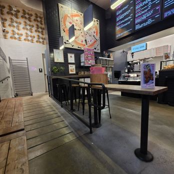 Bagel + Slice Pizza Shop - Interior - Bagels Near Me - Los Angeles, California Bagel + Slice Pizza Shop - Interior - Bagels Near Me - Los Angeles, California