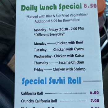 Chicken Teriyaki - Menu daily lunch specials and sushi price - Japanese Near Me - Denver, Colorado