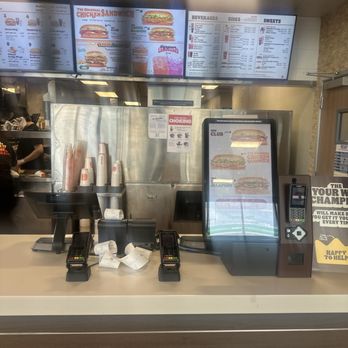 Burger King - Ordering kiosk area and menu in the background - Burgers Near Me - Parma, Michigan Burger King - Ordering kiosk area and menu in the background - Burgers Near Me - Parma, Michigan