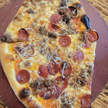 The Grove Wine Bar & Kitchen - Meat lovers pizza - Pizza Near Me - Austin, Texas The Grove Wine Bar & Kitchen - Meat lovers pizza - Pizza Near Me - Austin, Texas