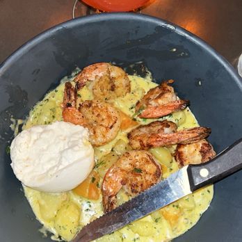 Sesh - Pesto gnocchi with shrimp - Breweries Near Me - St. Petersburg, Florida