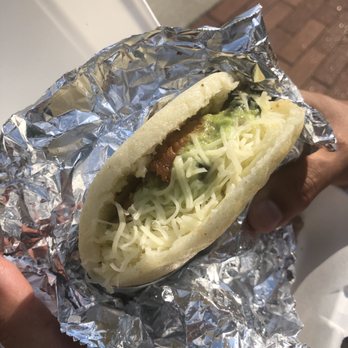 Anytime Arepa - Veggie Arepa - Food Trucks Near Me - Milwaukee, Wisconsin